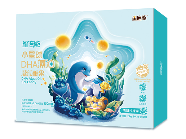 星倍能小星球DHA藻油凝膠糖果27g