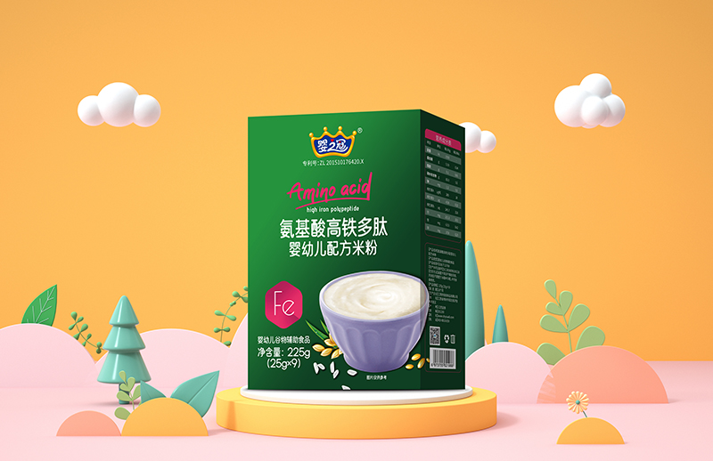 嬰之冠氨基酸高鐵多肽配方米粉 盒裝