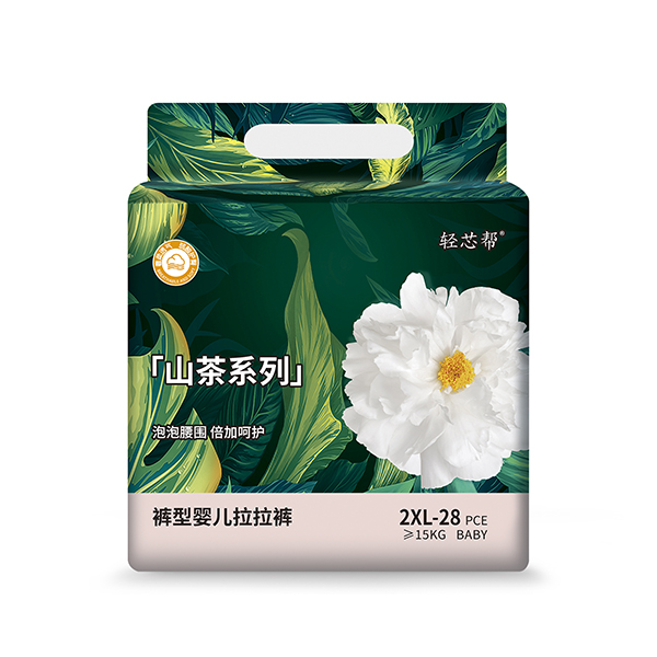 輕芯幫山茶系列褲型嬰兒拉拉褲2XL28