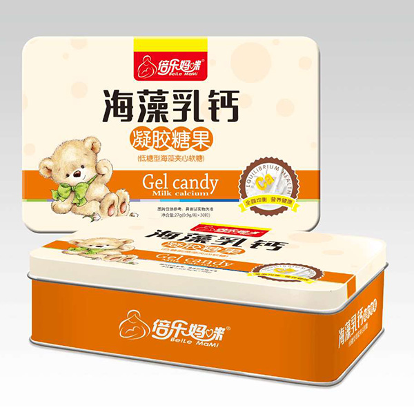 倍樂(lè)媽咪海藻乳鈣凝膠糖果