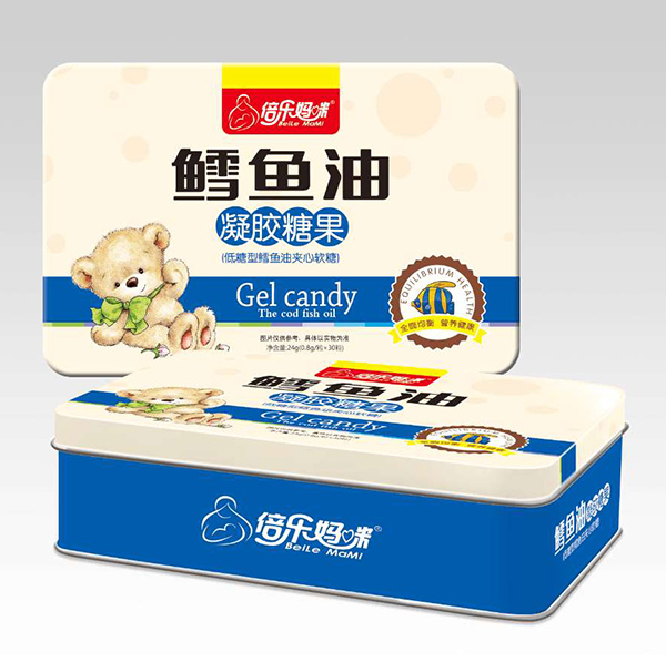 倍樂(lè)媽咪鱈魚(yú)油凝膠糖果