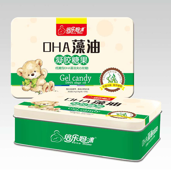 倍樂(lè)媽咪DHA藻油凝膠糖果