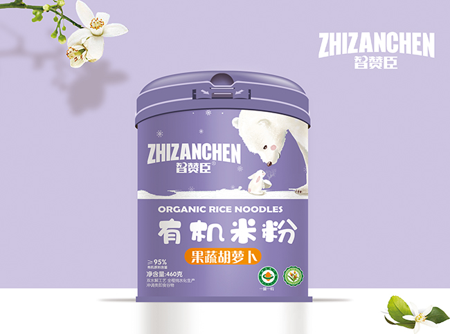 智贊臣有機米粉 果蔬胡蘿卜