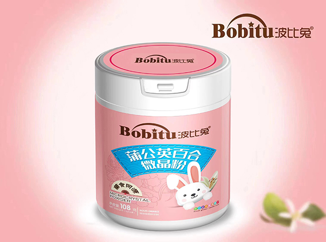 波比兔蒲公英百合微晶粉