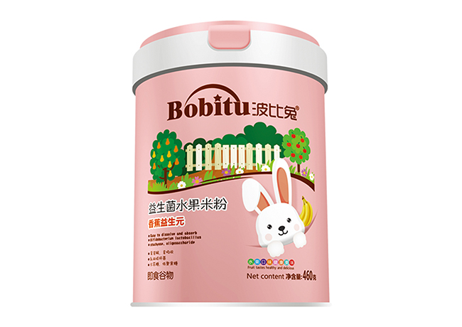 波比兔益生菌水果米粉 香蕉益生元