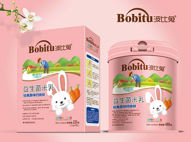 波比兔益生菌米乳 經(jīng)典原味鈣鐵鋅