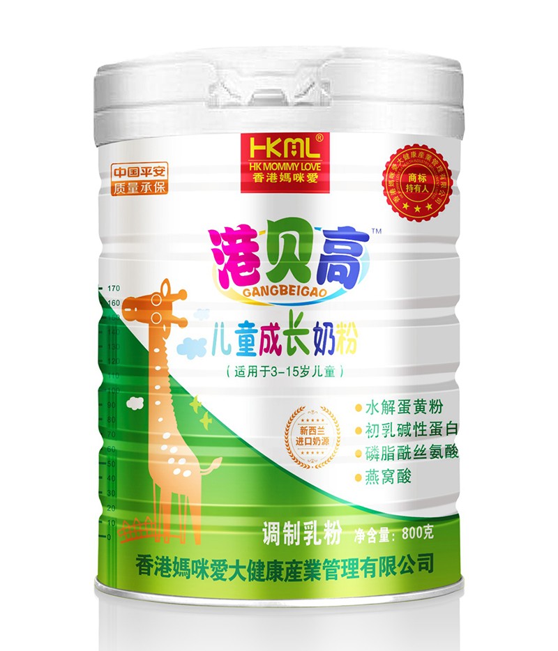 香港媽咪愛港貝高兒童成長奶粉