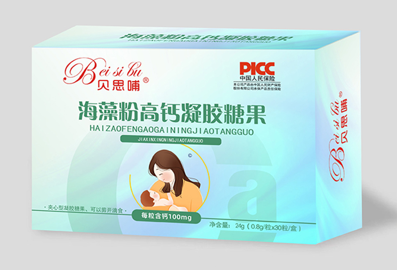 貝思哺海藻粉高鈣凝膠糖果