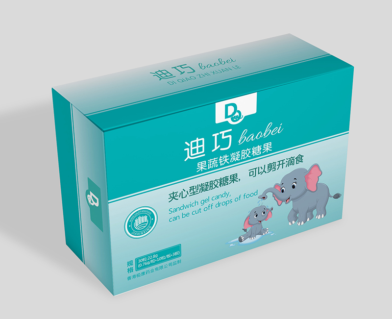 迪巧baobei果蔬鐵凝膠糖果