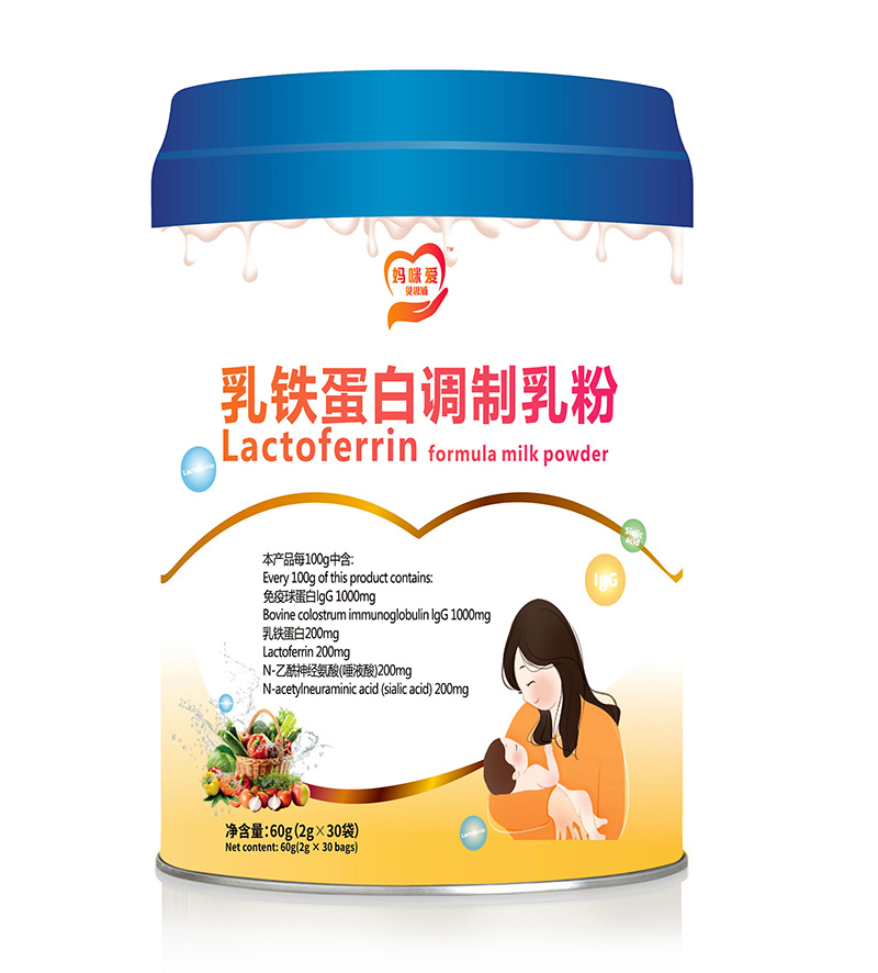 媽咪愛(ài)貝思哺乳鐵蛋白粉調(diào)制乳粉