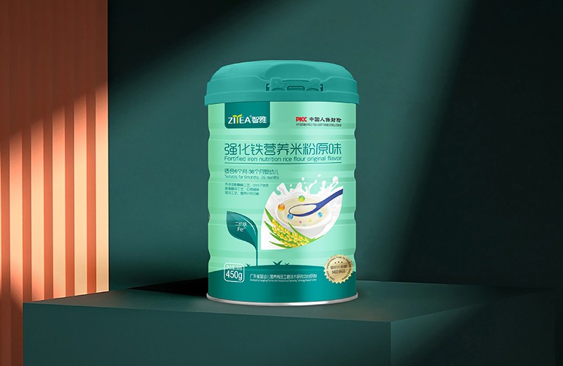 智雅強(qiáng)化鐵營養(yǎng)米粉原味 罐裝