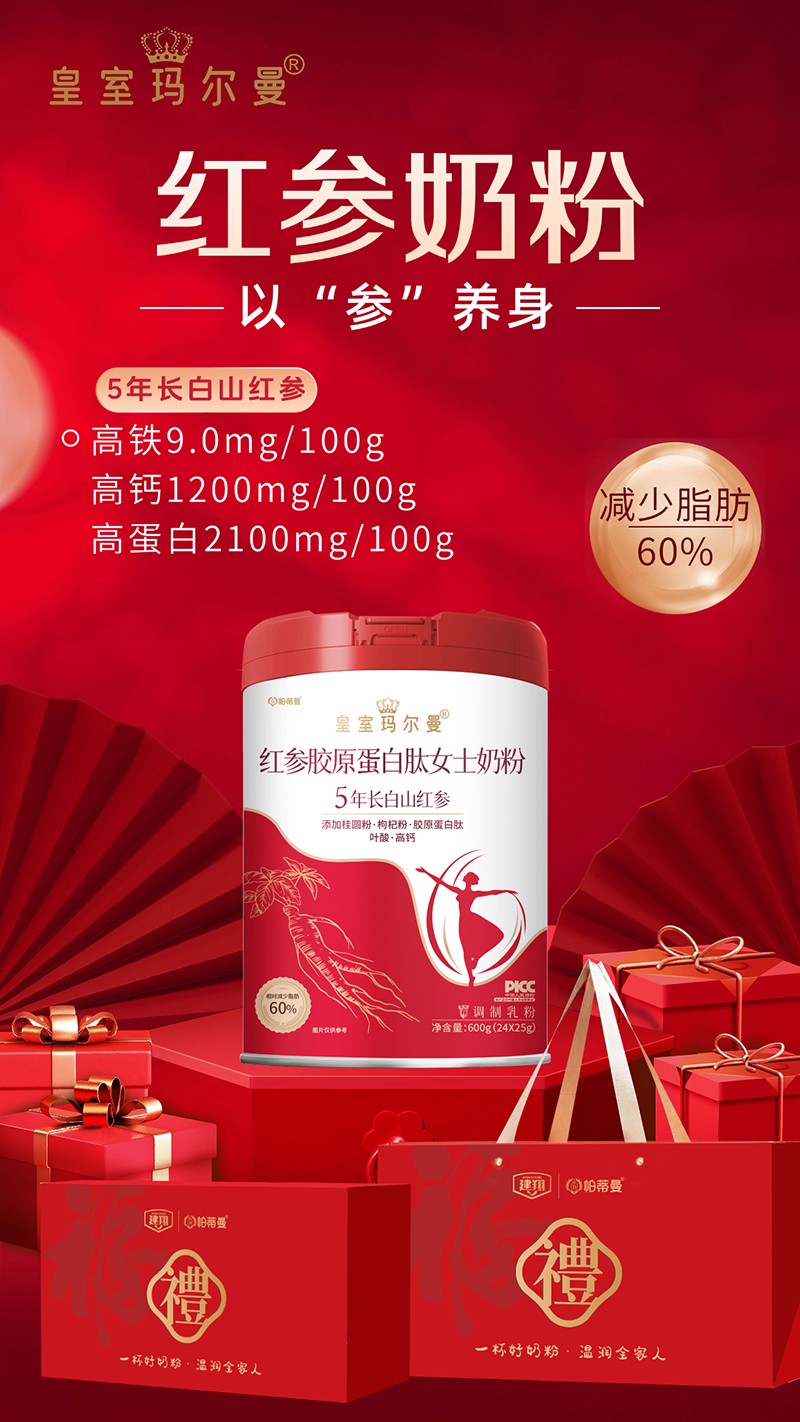 帕蒂曼皇室瑪爾曼紅參膠原蛋白肽女士奶粉優(yōu)勢.jpg