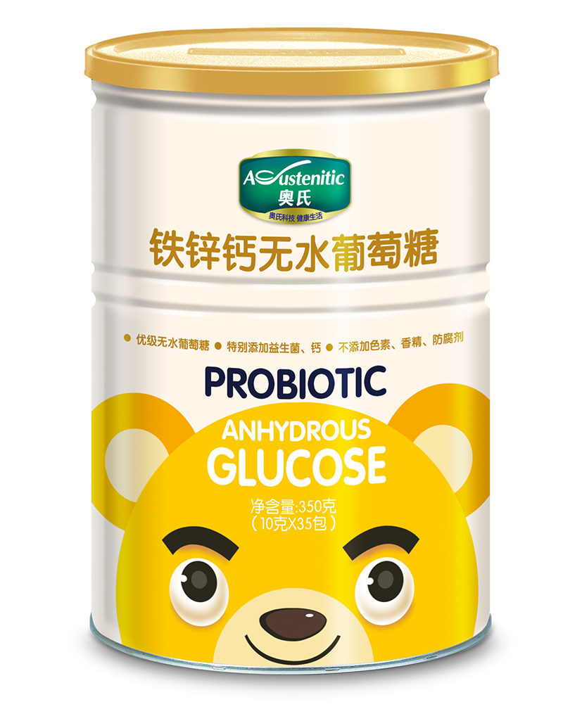 奧氏鐵鋅鈣無水葡萄糖350克