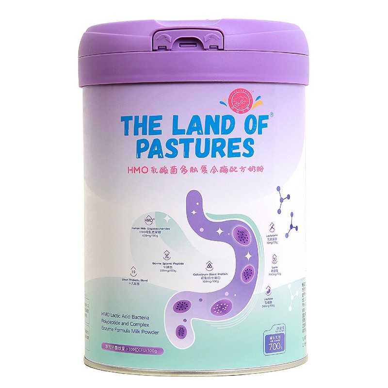 牧場(chǎng)之國(guó)HMO乳酸菌多肽復(fù)合酶配方奶粉