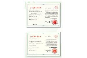 力揚(yáng)專利證書