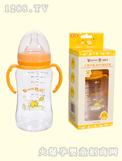 小雞卡迪葫蘆形握把奶瓶