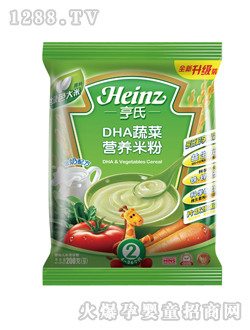 亨氏DHA蔬菜營養(yǎng)米粉袋裝