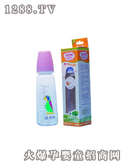 愛得利流線型彩色大奶瓶A02-B