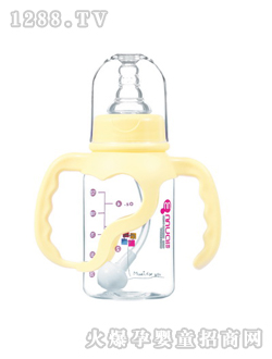 安心有柄自動母乳實(shí)感小直身奶瓶