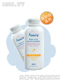 嬰唯愛天然玉米胚芽爽身粉