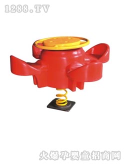 小貝蕾?gòu)椈蓳u馬四人座搖樂(lè)