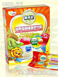 善食多蘋果獼猴桃營(yíng)養(yǎng)米粉