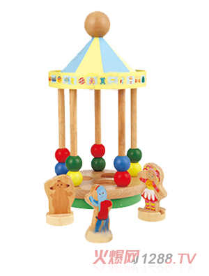 嬰之王木玩花園旋轉亭