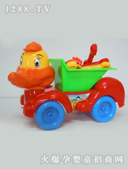 趣多多可愛(ài)沙灘鴨