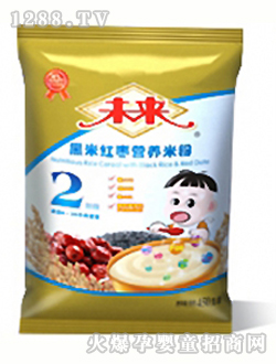 未來(lái)牌黑米紅棗營(yíng)養(yǎng)米粉2段450g