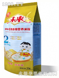 未來(lái)牌DHA五谷雜糧營(yíng)養(yǎng)米粉2段336g