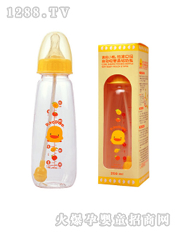 自動(dòng)吸管晶鉆奶瓶250CC