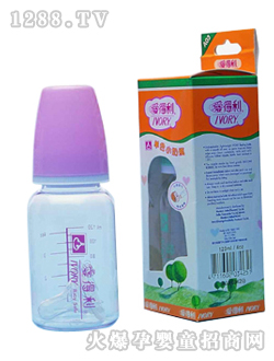 愛(ài)得利A03A圓形單色小奶瓶