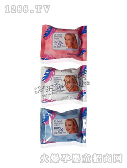 舒爾潔嬰兒濕巾白色小包裝