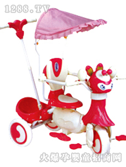 愛嬰寶兒童三輪車9028C