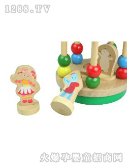 花園寶寶旋轉(zhuǎn)亭玩具