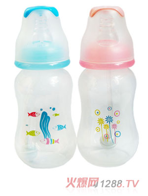 親恩7安標(biāo)口徑弧形自動PP奶瓶