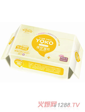 優(yōu)可寶貝純凈溫和清潔濕巾 10抽