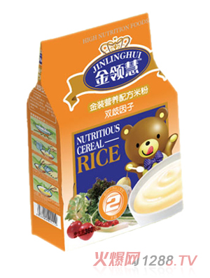 金領(lǐng)慧雙歧因子營(yíng)養(yǎng)米粉