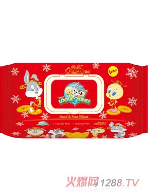 科靈系列濕巾100片