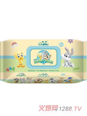 科靈系列濕巾136新款普通版（蘭）