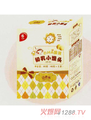 貝思樂DHA蛋黃小饅頭