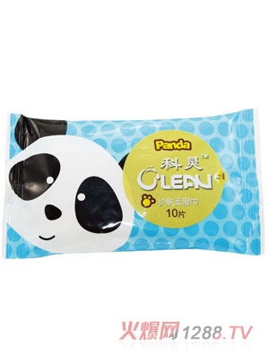 科靈系列濕巾10片藍(lán)色