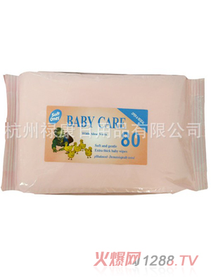 80片裝蘆薈嬰兒濕巾