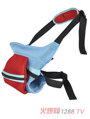 淘氣寶貝簡(jiǎn)易嬰兒背帶ER002(紅藍(lán))