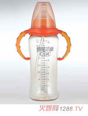 蠟筆小新PPSU圓弧標(biāo)準(zhǔn)口徑自動260ml奶瓶