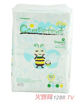 潘彼得超薄透氣系列紙尿褲大包裝M碼