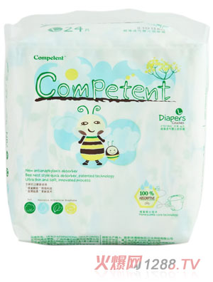 潘彼得超薄透氣系列紙尿褲中包裝L碼