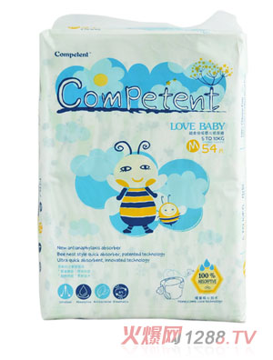 潘彼得超柔倍吸系列紙尿褲M碼