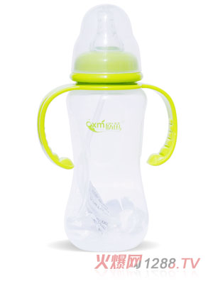 欣苗8安標口異形PP奶瓶240ml