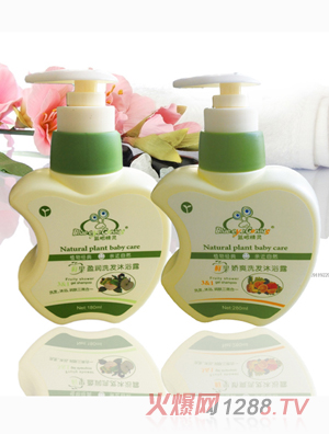 藍(lán)眼精靈盈潤(rùn)洗發(fā)沐浴露蘋果組